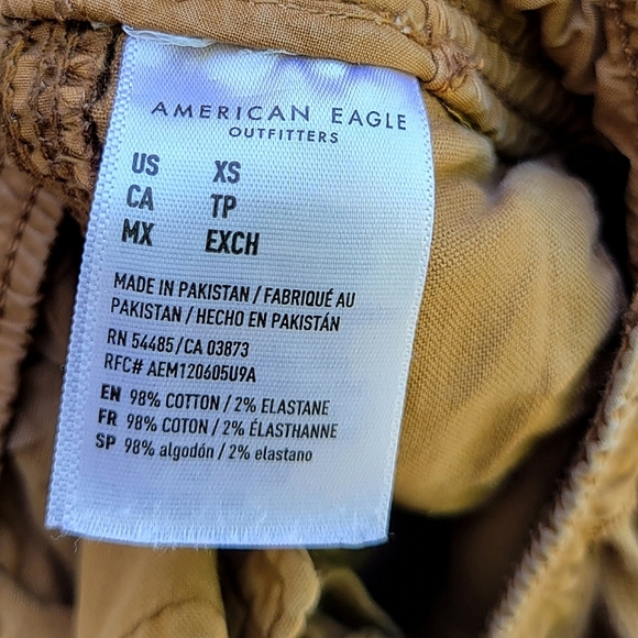 AE Flex Khaki Jogger in Cognac Size XS - Picture 6 of 7